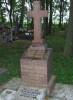 Grave of Stanisaw Laskowski, director of Public School in Stawiski, died 1921 and Rozalia Laskowski, died 1942